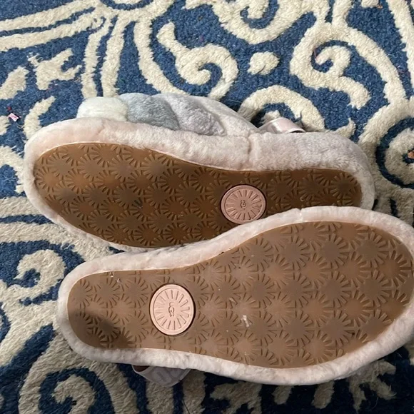 Ugg fluff yeah multi in pink/grey hue - Picture 3 of 3